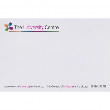 Logotrade mainoslahjat kuva: Sticky-Mate®-muistilaput 150x100 mm