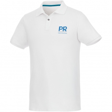 Logotrade mainoslahjat kuva: Beryl short sleeve men's organic recycled polo