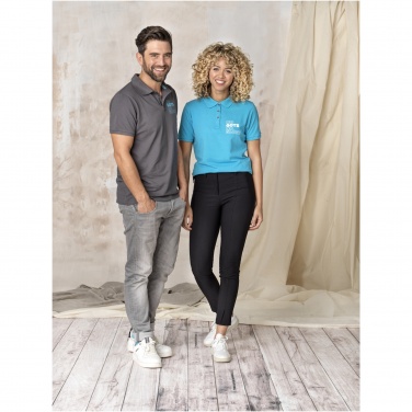 Logotrade mainoslahja ja liikelahja kuva: Beryl short sleeve women's organic recycled polo