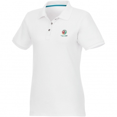 Logotrade liikelahja mainoslahja kuva: Beryl short sleeve women's organic recycled polo