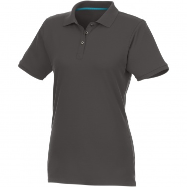 Logotrade liikelahjat mainoslahjat tuotekuva: Beryl short sleeve women's organic recycled polo