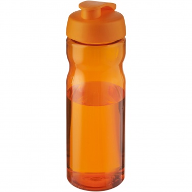 Logo trade liikelahja kuva: H2O Active® Eco Base 650 ml -urheilujuomapullo läppäkannella