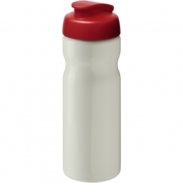 Logo trade liikelahja mainoslahja tuotekuva: H2O Active® Eco Base 650 ml -urheilujuomapullo läppäkannella