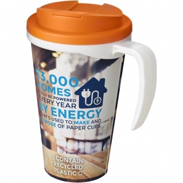 Logotrade liikelahjat kuva: Brite-Americano® Grande 350 ml muki, läikyttämätön kansi