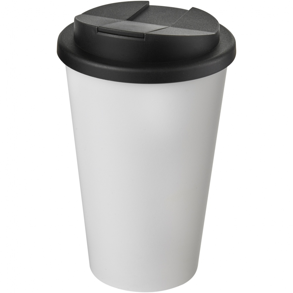 Logo trade mainostuote kuva: Americano® 350 ml muki, läikyttämätön kansi