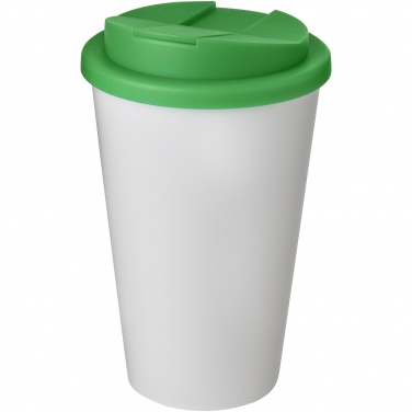 Logo trade liikelahjat mainoslahjat kuva: Americano® 350 ml muki, läikyttämätön kansi