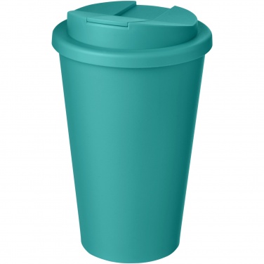 Logo trade liikelahjat mainoslahjat kuva: Americano® 350 ml muki, läikyttämätön kansi