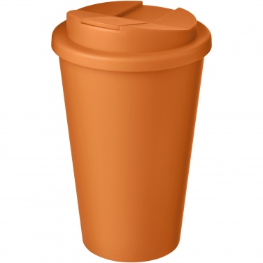 Logo trade liikelahjat mainoslahjat kuva: Americano® 350 ml muki, läikyttämätön kansi