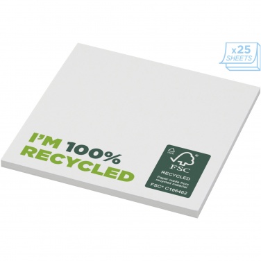 Logotrade mainostuotet kuva: Sticky-Mate® kierrätetyt tarralaput 75 x 75 mm