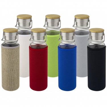 Logotrade mainoslahjat ja liikelahjat tuotekuva: Thor 660 ml:n lasipullo neopreenisuojuksella