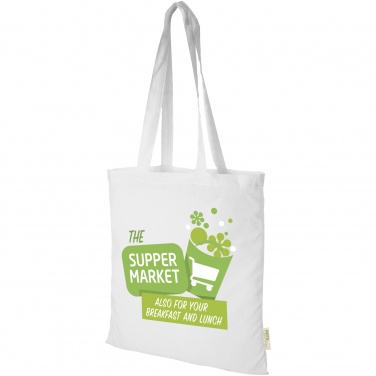 Logo trade liikelahja mainoslahja tuotekuva: Orissa 140 g/m² organic cotton tote bag 7L