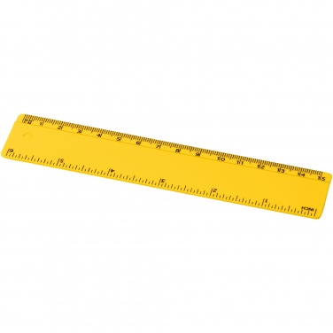 Logo trade mainoslahjat tuotekuva: Refari 15 cm:n viivain kierrätetystä muovista