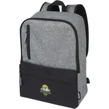 Logotrade mainoslahjat kuva: Reclaim 15" GRS-kierrätetty kaksivärinen reppu kannettavalle 14 l