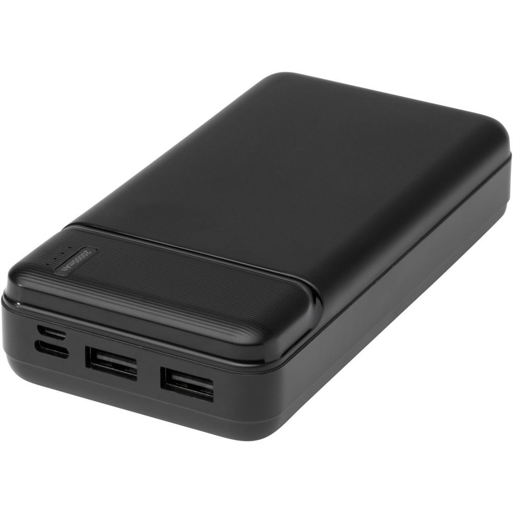 Logotrade mainostuote tuotekuva: Loop 20 000 mAh:n varavirtalähde kierrätetystä muovista 