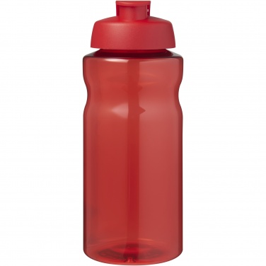 Logo trade liikelahja mainoslahja tuotekuva: H2O Active® Eco Big Base 1 litran urheilujuomapullo flip lid -kannella