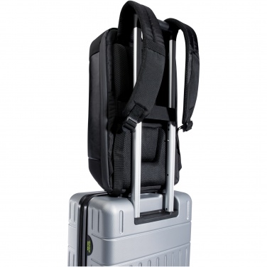 Logotrade mainoslahjat ja liikelahjat tuotekuva: Expedition Pro 15,6 tuuman GRS-kierrätetystä materiaalista valmistettu kompakti reppu kannettavalle 12 l