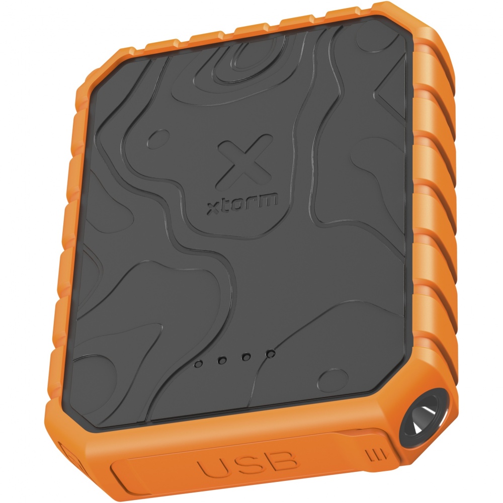 Logo trade liikelahja mainoslahja tuotekuva: Xtorm XR201 Xtreme 10 000 mAh 20 W QC3.0 vedenpitävä ja kestävä varavirtalähde taskulampulla