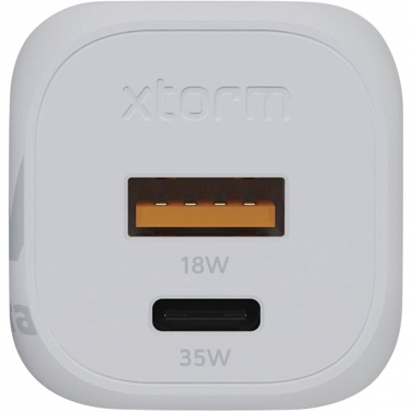 Logotrade mainostuote tuotekuva: Xtorm XEC035 GaN²Ultra 35 W seinälaturi