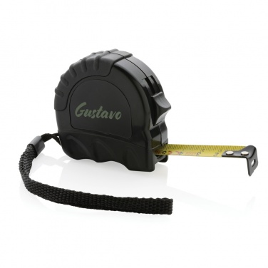 Logo trade liikelahja kuva: RCS 3M/16 mm mittanauha kierrätetystä muovista