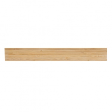 Logo trade liikelahjat mainoslahjat kuva: Timberson ekstrapaksu 30cm kaksipuolinen bambuviivain