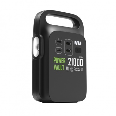 Logotrade mainoslahja tuotekuva: Power Vault 21000 kannettava virta-asema RCS muovista