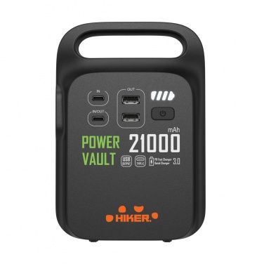 Logo trade mainoslahja ja liikelahja tuotekuva: Power Vault 21000 kannettava virta-asema RCS muovista