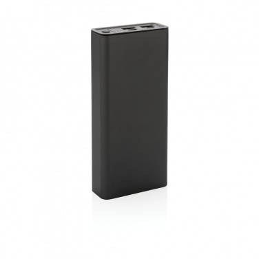 Logo trade mainoslahja kuva: Terra RCS alumiininen 20w 20000mAh varavirtalähde