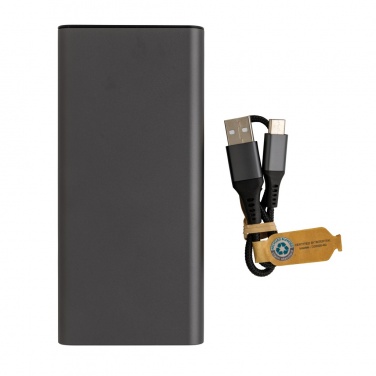 Logo trade mainoslahjat tuotekuva: Terra RCS alumiininen 20w 20000mAh varavirtalähde