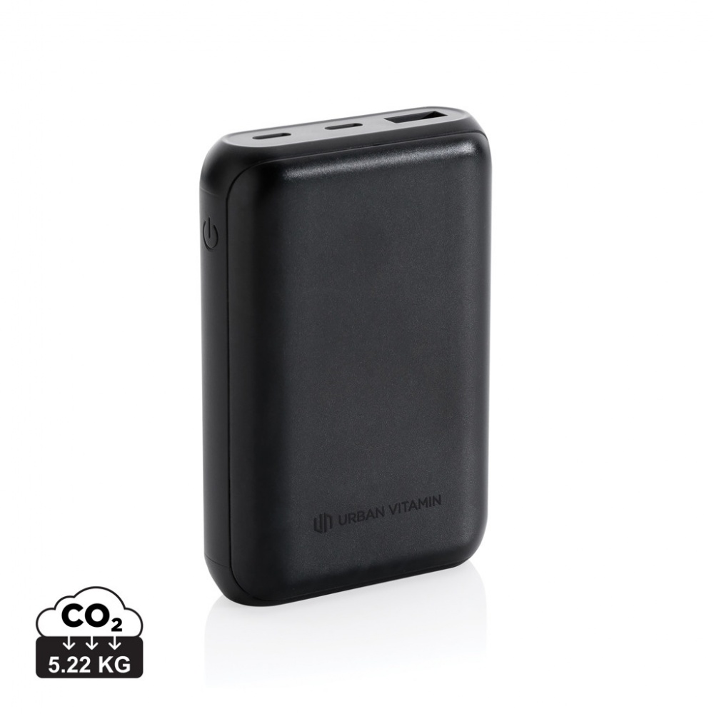Logotrade mainostuote tuotekuva: Urban Vitamin Alameda 10000 mAh PD varavirtalähde