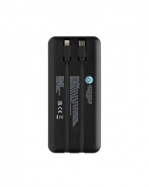 Logotrade mainoslahja ja liikelahja kuva: Gridley 20000mAh 65W tietokonevirtapankki RCS muovista