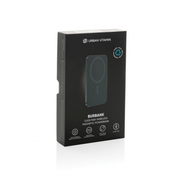 Logo trade mainoslahjat ja liikelahjat kuva: Urban Vitamin Burbank 3000mAh virtapankki RCS materiaaleista