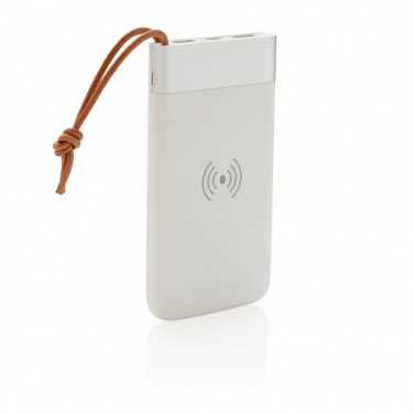 Logotrade mainostuotet kuva: Aria 8000 mAh 5 W:n langaton varavirtalähde