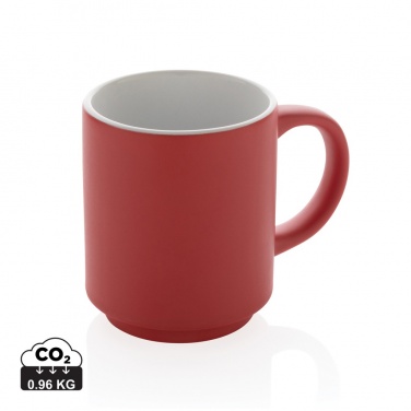 Logotrade mainostuote tuotekuva: Keraaminen pinottava muki 180ml