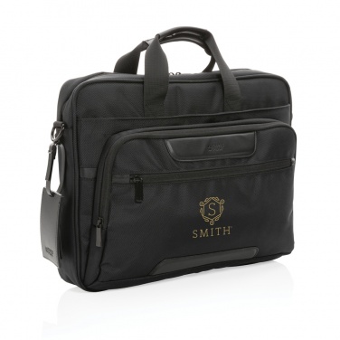 Logo trade liikelahja kuva: Swiss Peak AWARE™ RPET Voyager 15.6" tietokonelaukku