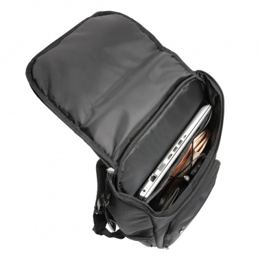 Logo trade mainoslahjat tuotekuva: Swiss Peak AWARE™ RPET Voyager 15.6" reppu kannettavalle