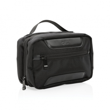 Logo trade liikelahjat mainoslahjat kuva: Swiss Peak AWARE™ RPET Voyager toilettilaukku
