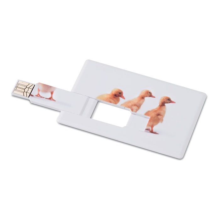 Logotrade liikelahja tuotekuva: Luottokortti. USB flash 16GB