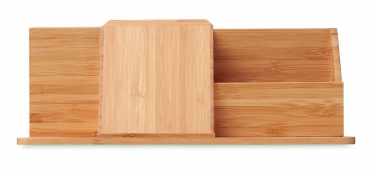 Logotrade liikelahjat kuva: Bambu langaton laturi 10W GROOVY