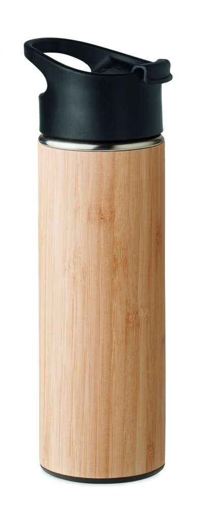 Logotrade mainoslahja tuotekuva: Bambu termopullo