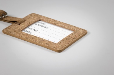 Logotrade liikelahjat kuva: Cork luggage tag