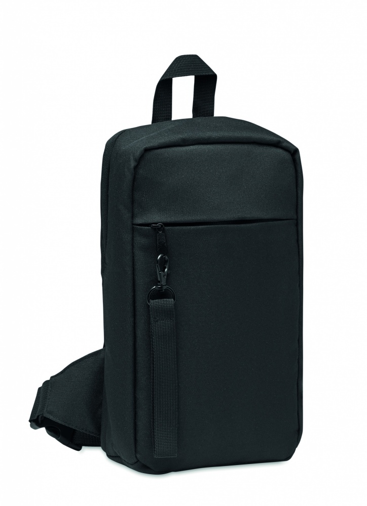 Logotrade liikelahja tuotekuva: Crossbody laukku 600D RPET