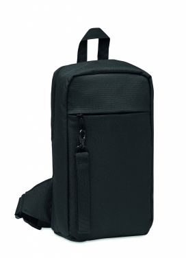 Logotrade mainoslahja tuotekuva: Crossbody laukku 600D RPET