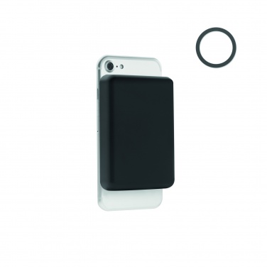 Logo trade liikelahja kuva: Magneettinen langaton laturi 15W, 5000 mAh