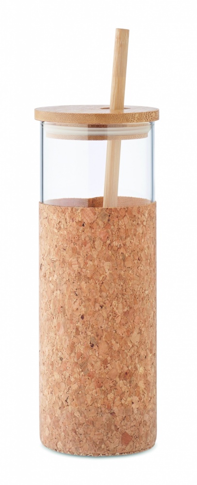 Logotrade mainoslahja tuotekuva: Lasinen juomapullo 450 ml