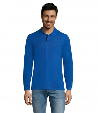 Logo trade mainostuotet tuotekuva: PERFECT MEN LSL POLO 180g
