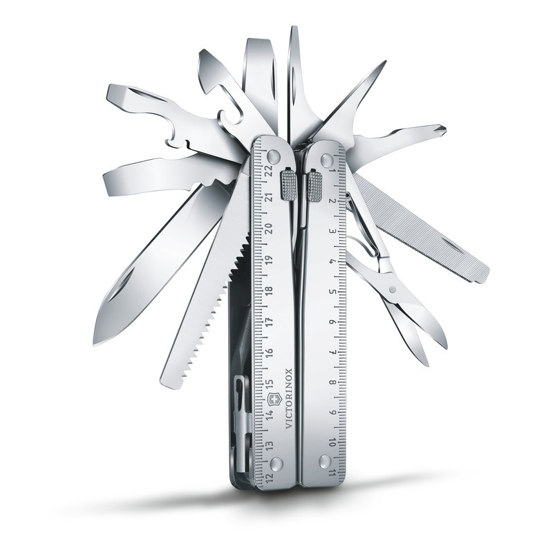 Logotrade mainoslahja tuotekuva: SwissTool X - 24 työkalua Victorinox