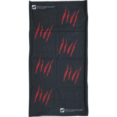 Logotrade mainoslahjat ja liikelahjat tuotekuva: Monikäyttöinen huivi BANDANA Schwarzwolf
