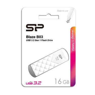 Logotrade liikelahja tuotekuva: PENDRIVE SILICON POWER B03 3.2