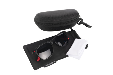 Logo trade liikelahja kuva: Aurinkolasit MAHAVELI Schwarzwolf