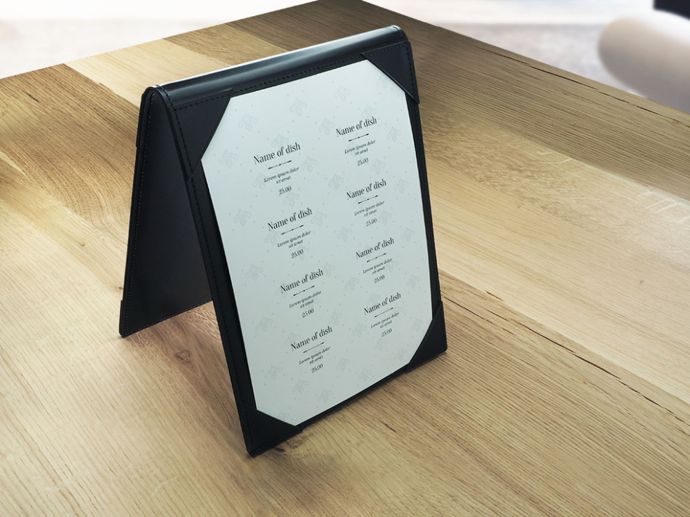 Logotrade mainoslahja tuotekuva: Promo menu 1605094